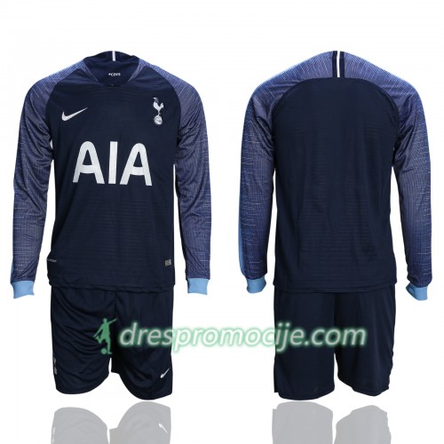 Tottenham Hotspur Dres Dječji Gostujući 2018/19 Dugim Rukavima Tottenham Hotspur Dres Dječji Gostujući 2018/19 Dugim Rukavima